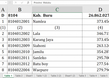 Dana Desa 2026 Buru Rp26,8 Miliar
