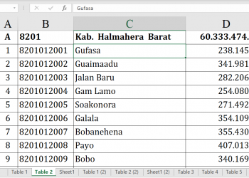 Dana Desa 2026 Halbar Tembus Rp60,3 M!