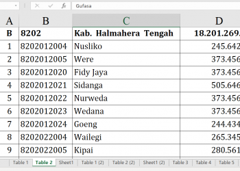 Dana Desa 2026 Halmahera Utara Tembus Rp57,4 M