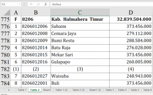 Dana Desa 2026 Halmahera Timur Rp32,8 M