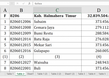 Dana Desa 2026 Halmahera Timur Rp32,8 M