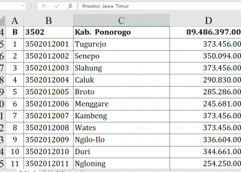 Dana Desa Ponorogo 2026 Capai Rp89,4 Miliar, Ini Daftarnya