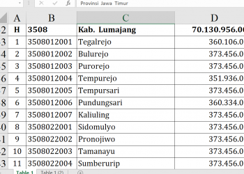 Dana Desa Lumajang 2026 Rp70 Miliar, Desa Mana Terbesar?