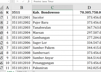 Dana Desa Bondowoso 2026 Tembus Rp70,3 Miliar