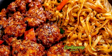Resep Chili Chicken Noodles Gurih Pedas Ala Resto