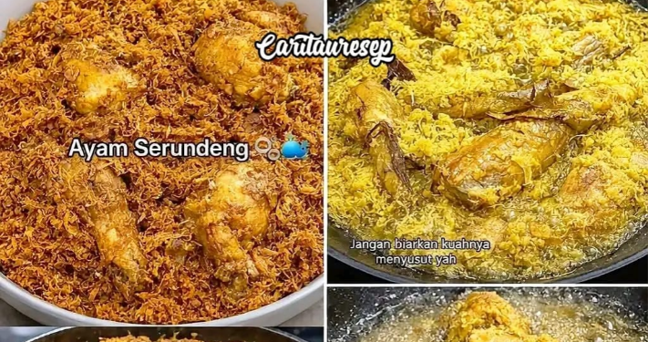 Resep Ayam Serundeng Kelapa Gurih, Menu Ramadhan Favorit