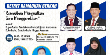 Webinar Retret Ramadhan Bengkulu: Guru Diajak Bergerak