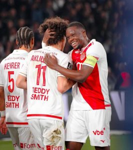 AS Monaco Tembus Lima Besar Usai Hancurkan Keangkeran Markas PSG