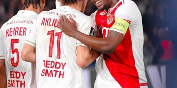 AS Monaco Tembus Lima Besar Usai Hancurkan Keangkeran Markas PSG