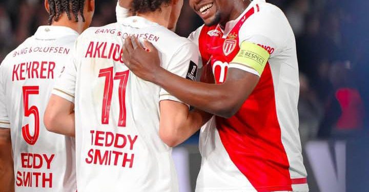 AS Monaco Tembus Lima Besar Usai Hancurkan Keangkeran Markas PSG