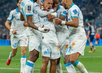 Marseille Tundukkan Lyon 3-2, Aubameyang Jadi Pahlawan di Velodrome