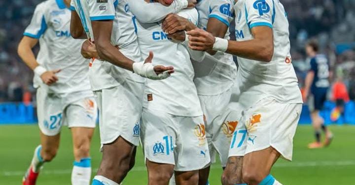 Marseille Tundukkan Lyon 3-2, Aubameyang Jadi Pahlawan di Velodrome