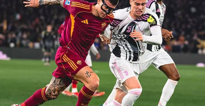 Pantang Menyerah, Juventus Paksa Roma Bermain Imbang 3-3